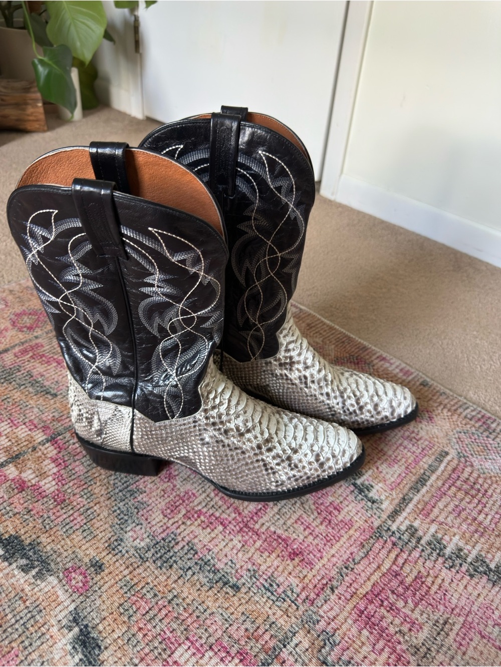 Dan Post Manning Python Boots - Picture 4 of 9